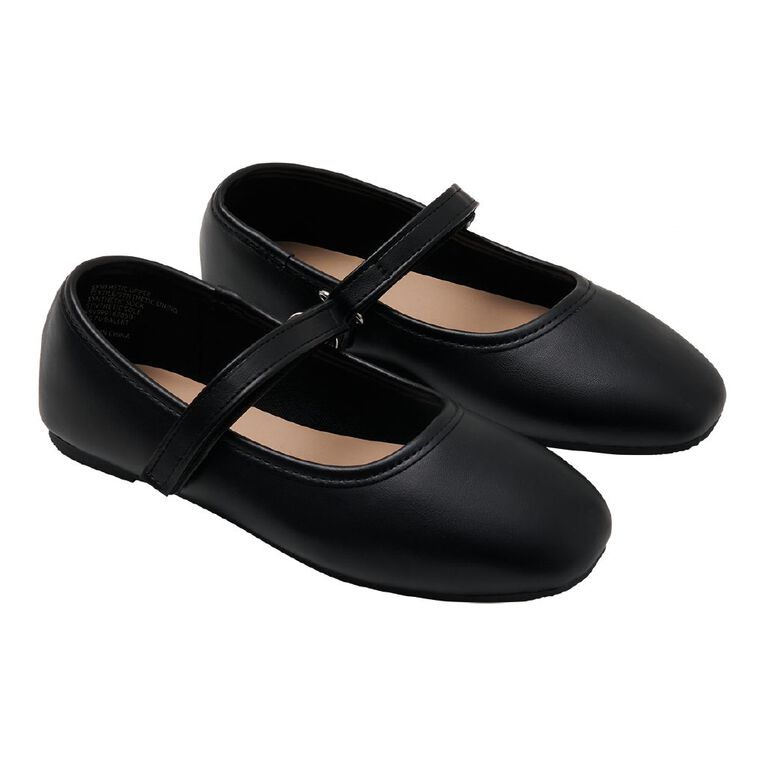 Young Original Senior Kids' Ballet Shoes, Black, hi-res