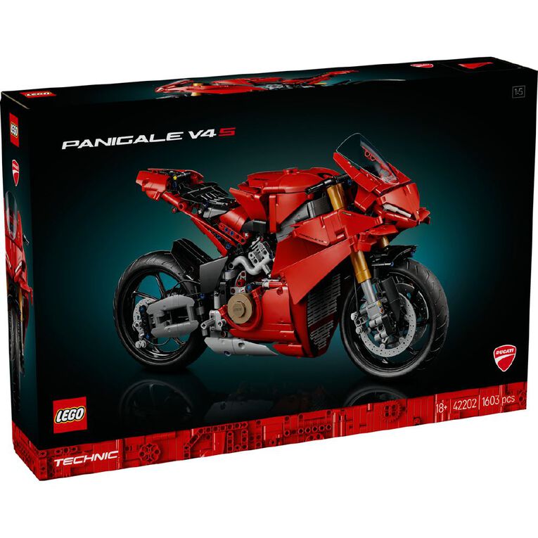 LEGO Technic Ducati Panigale V4 S Motorcycle 42202, , hi-res