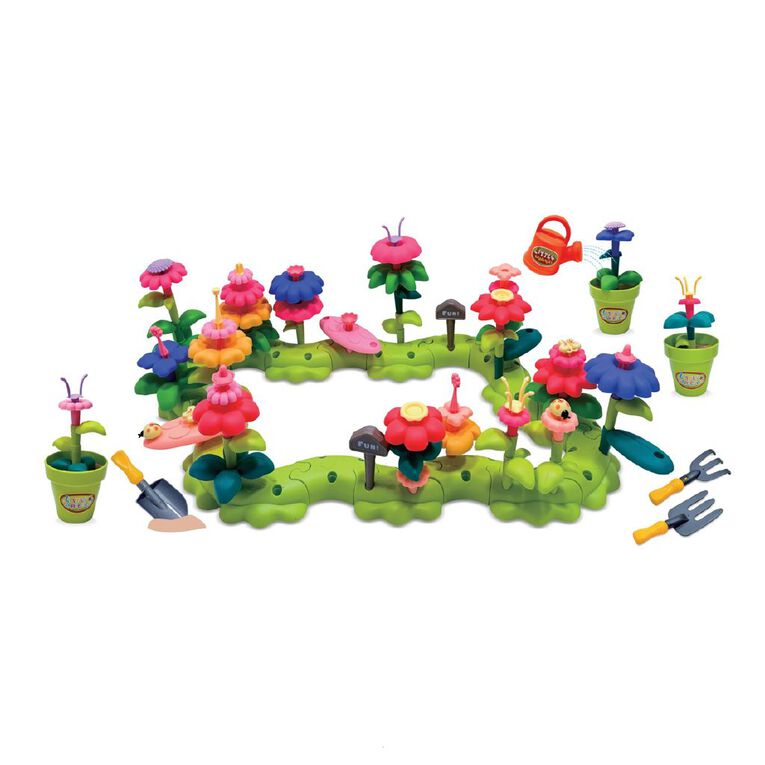 Play Studio Building Blocks Diy Garden 111 Pieces, , hi-res