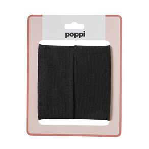 soft headband black 2 pack