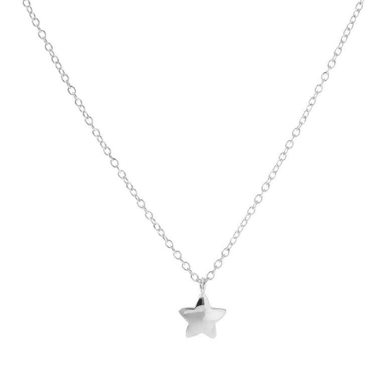 Star Links Necklace Silver main image 1