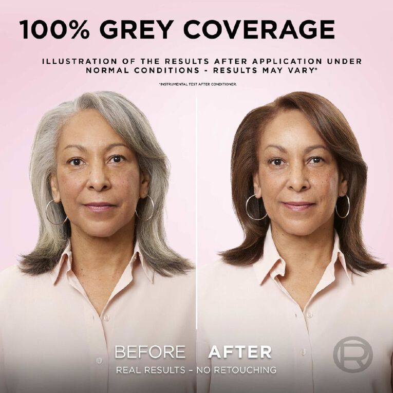 L'Oreal Paris Excellence Creme Hair Colour Natural Frosted Brown 5.15, , hi-res