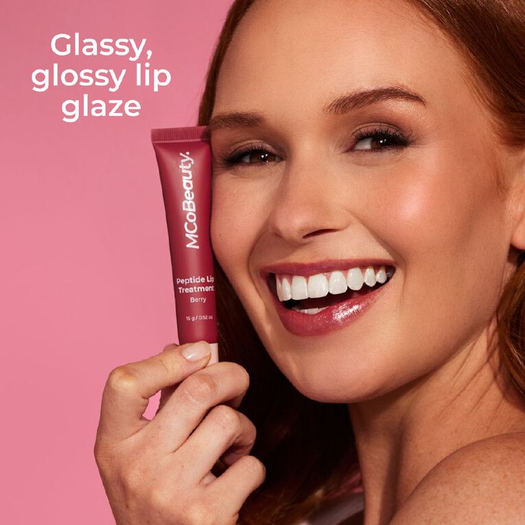 MCoBeauty Peptide Lip Treatment Tint Berry, , hi-res