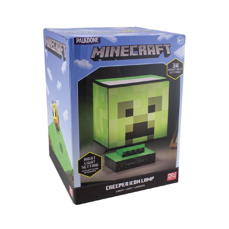 Paladone Minecraft Creeper Icon Lamp, , hi-res