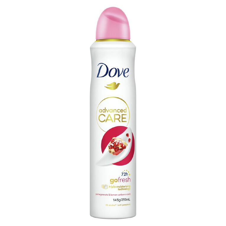 Dove Antiperspirant Advance Pomegranate 250ml, , hi-res