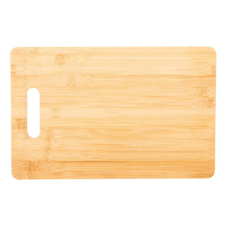 Living & Co Bamboo Chopping Board Set Natural 3 Pack, , hi-res