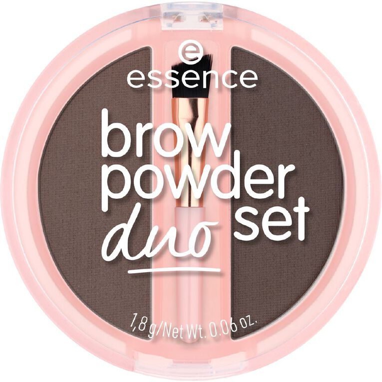 Essence Brow Powder Duo Set 03 Dark, , hi-res