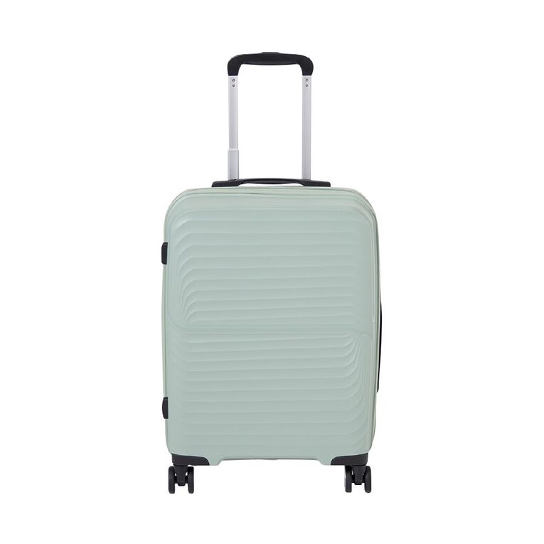 Intrepid 50cm Hardside Checked Suitcase Green, , hi-res