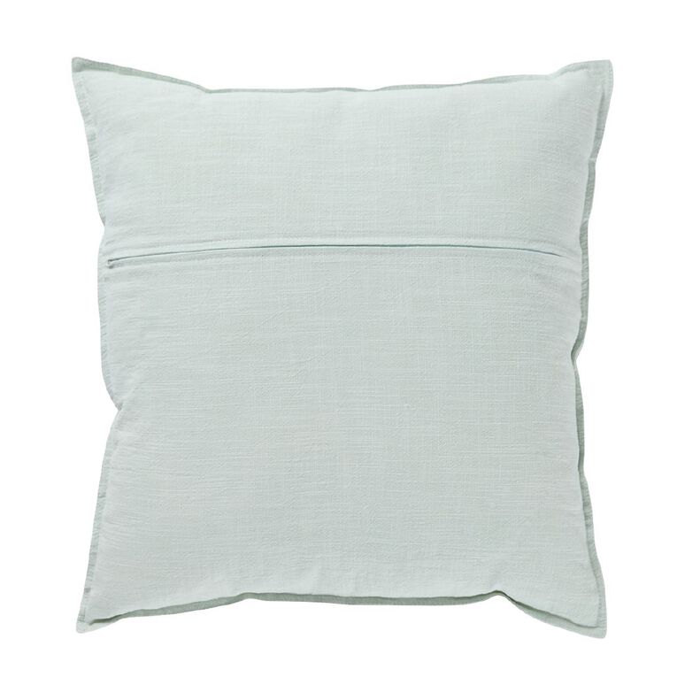 Living & Co Living & Co Linen Rich  Cushion Mint 45cm x 45cm Mint, , hi-res