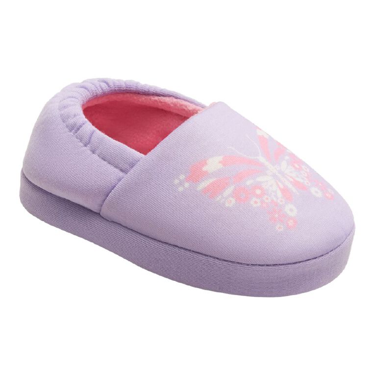 Young Original Junior Kids' Essential Slippers, Purple, hi-res