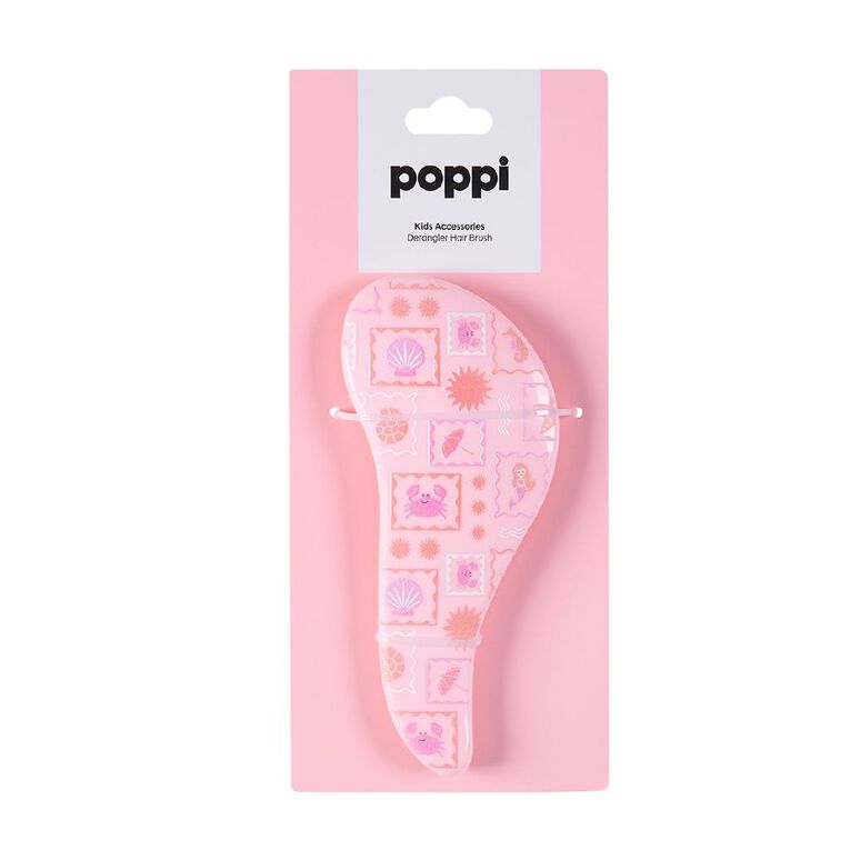 Poppi Kids Detangler Brush Starfish, , hi-res