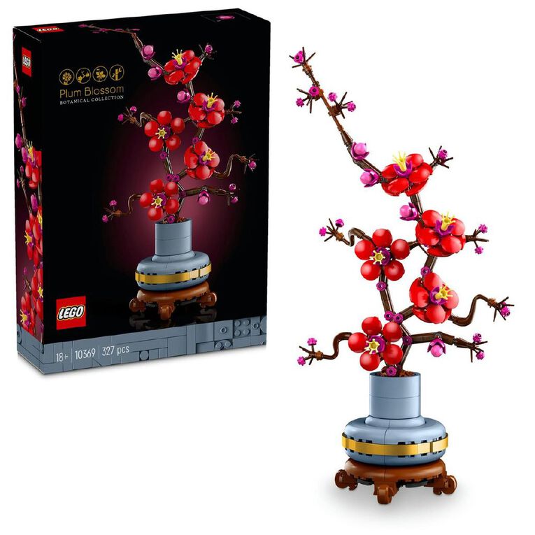 LEGO Icons Botanicals Plum Blossom 10369, , hi-res