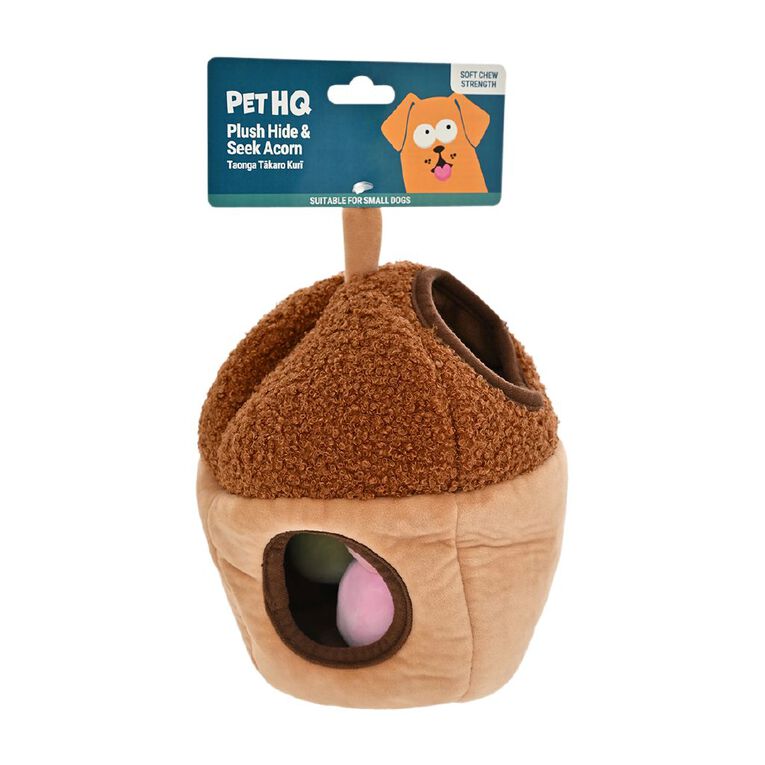 Pet HQ Plush Hide and Seek Acorn, , hi-res