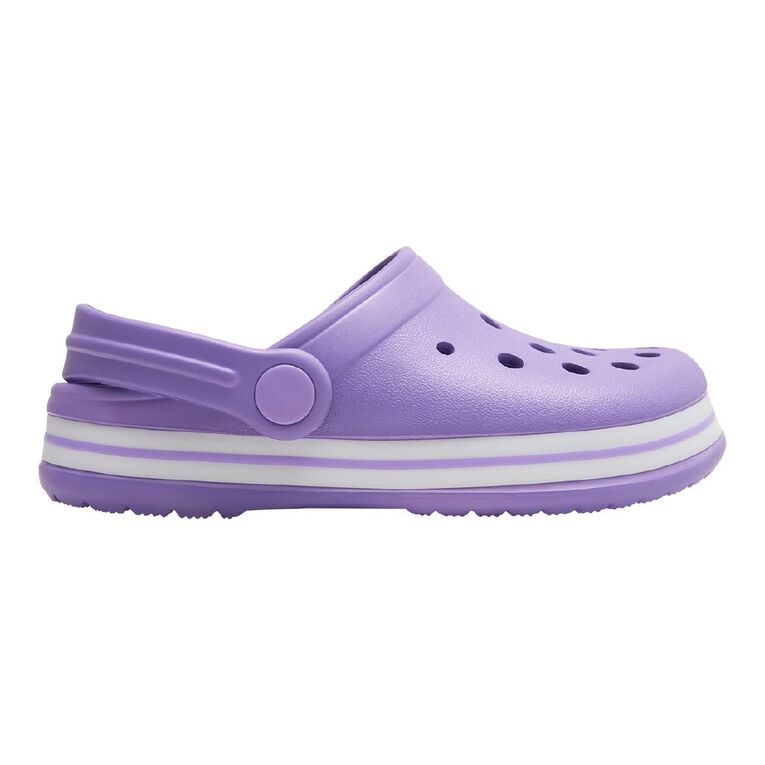 Young Original Senior Kids' Jack Frog Clog Shoes, Purple, hi-res