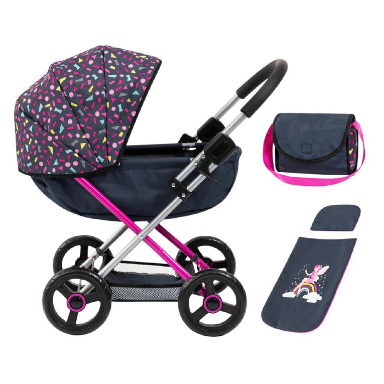 Bayer Dolls Pram Cosy Blue, , hi-res