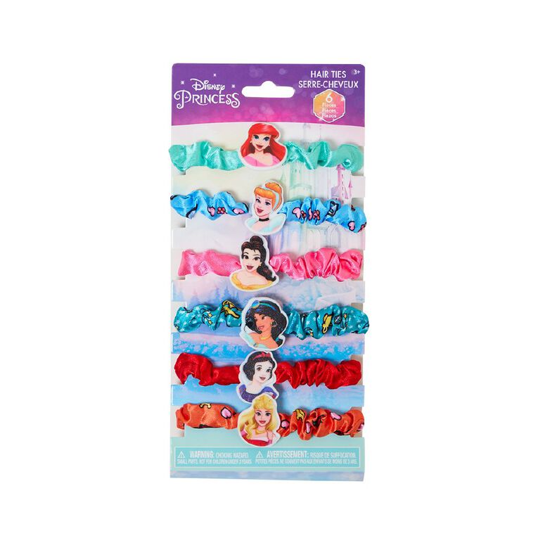 Disney Princess Scrunchie Set 6 Pack, , hi-res