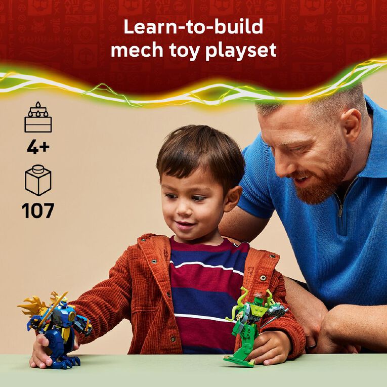 LEGO Ninjago Jay's Dragon Mech Fight 71853, , hi-res
