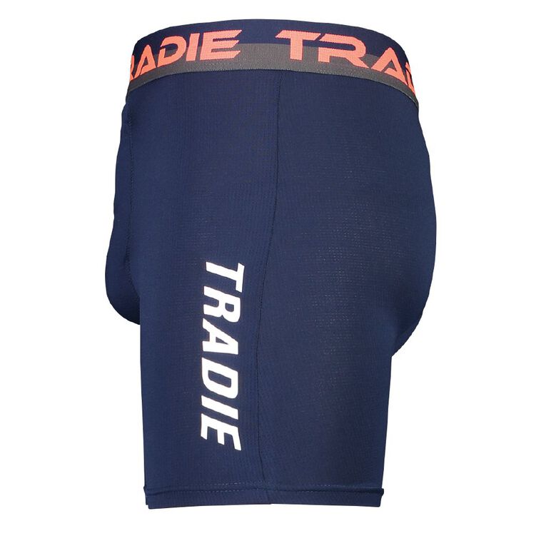Tradie Men's Midi Trunks, Navy, hi-res