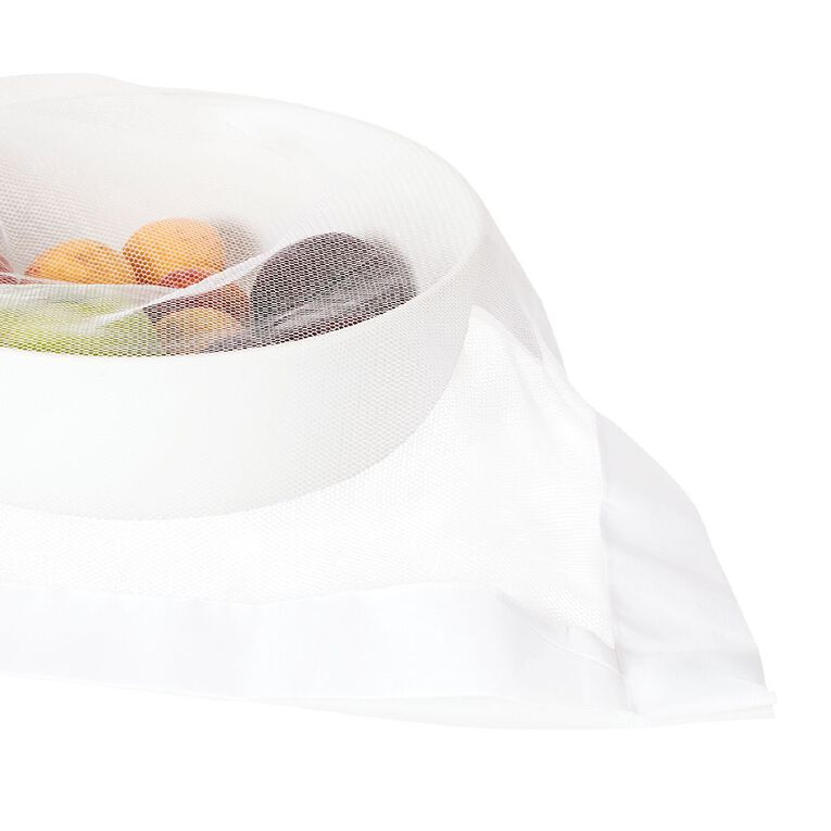 Living & Co Food Cover Throw White, , hi-res