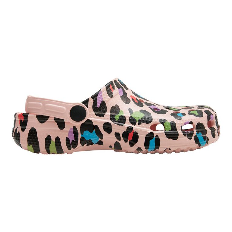 Young Original Senior Kids' Printed Frog Shoes, Pink, hi-res