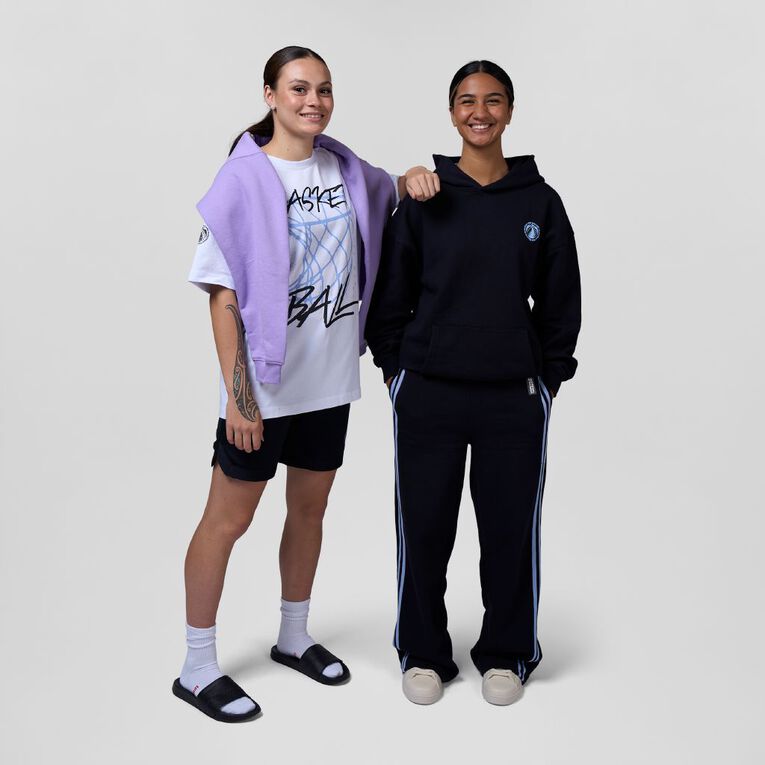 Basketball NZ Graphic Tee, White, hi-res