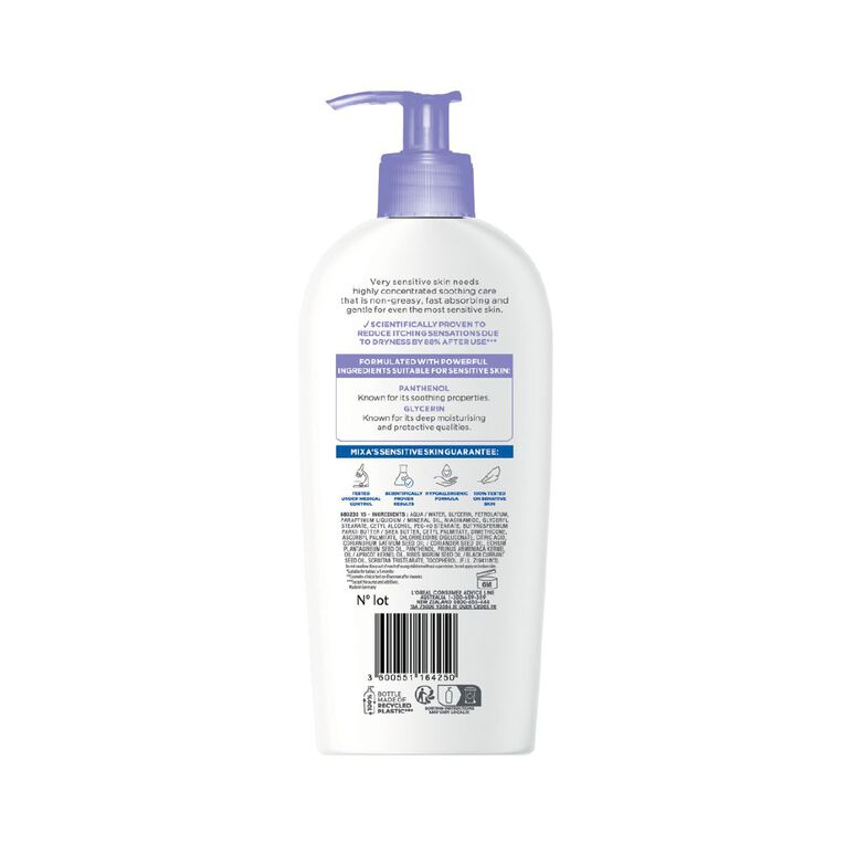 Mixa Panthenol Comfort 10% Lotion 250ml, , hi-res
