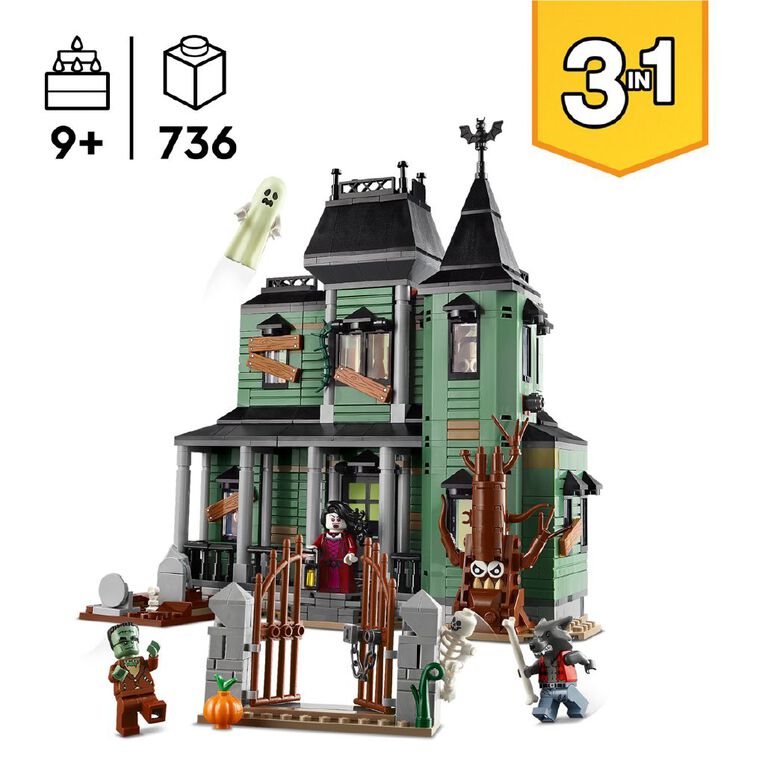 LEGO CREATOR Haunted Mansion 31167, , hi-res