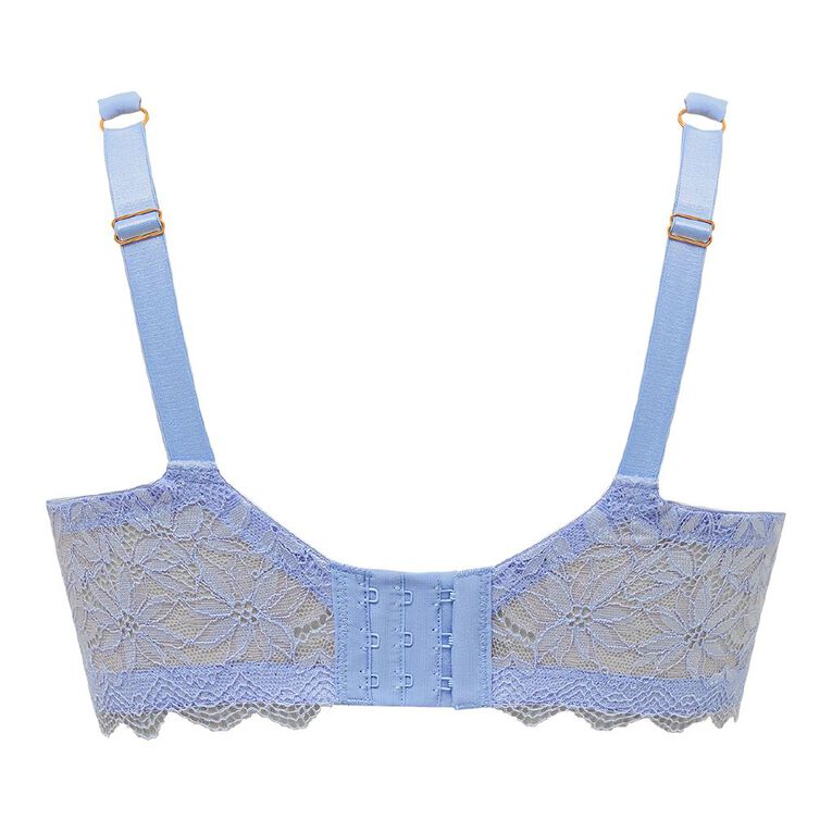 H&H Women's Snow Underwire Bra, Blue Light, hi-res