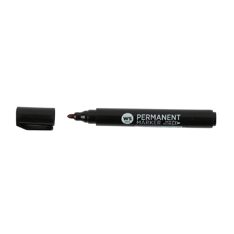 WS Permanent Marker Bold 8 Pack, , hi-res