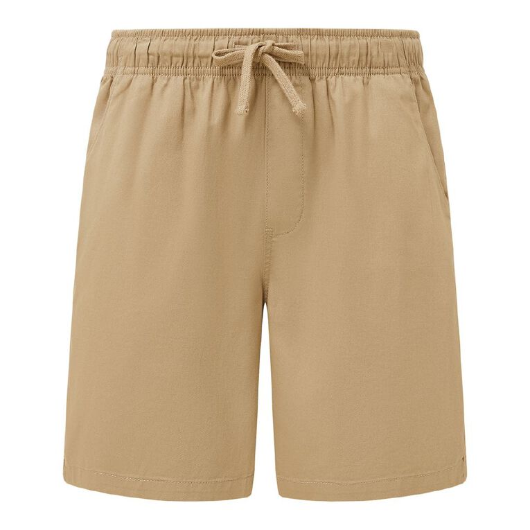 H&H Men's Woven Shorts, Brown Light, hi-res