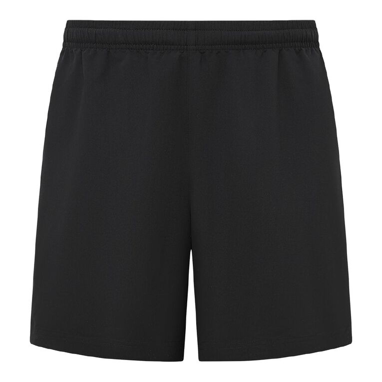 Active Intent Men's Woven Sport Shorts, Black, hi-res