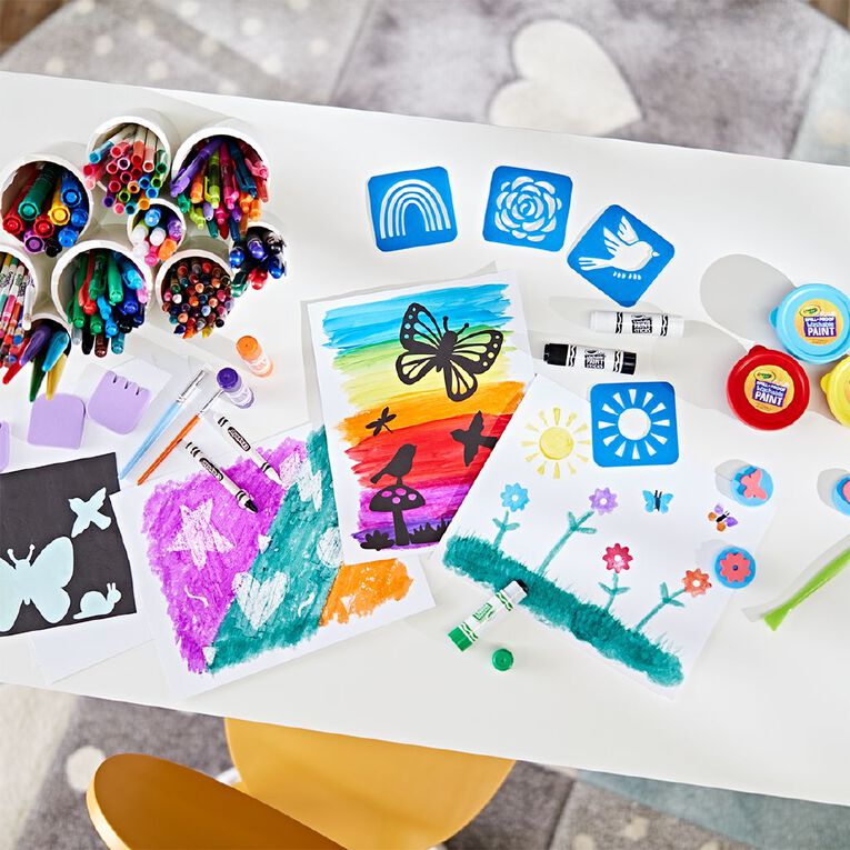 Crayola Less Mess Painting Activity Kit, , hi-res
