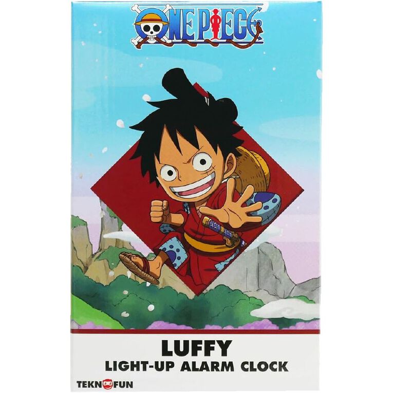 Teknofun One Piece Wano Kuni Luffy alarm Clock, , hi-res