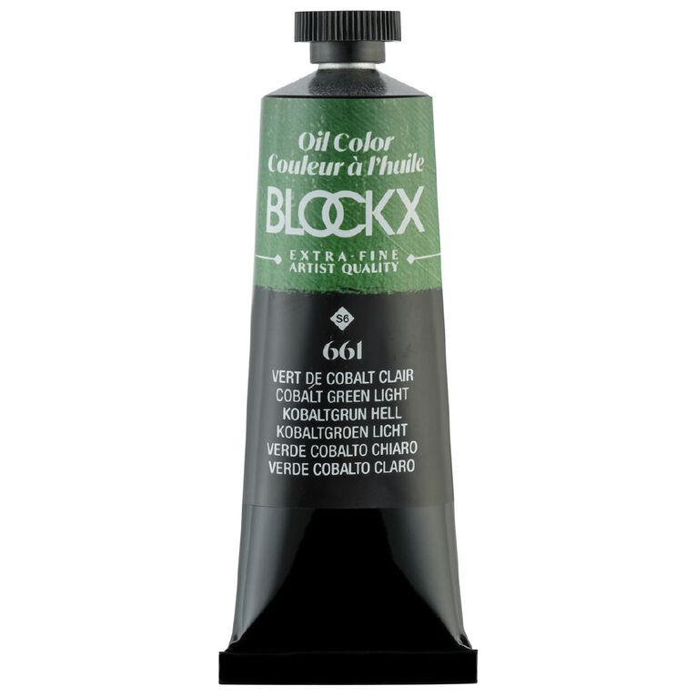 BLOCKX Oil Tube 35ml S6 661 Cobalt Green Light, , hi-res