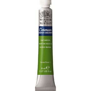 Winsor & Newton Cotman Watercolour Paint 8ml Sap Green