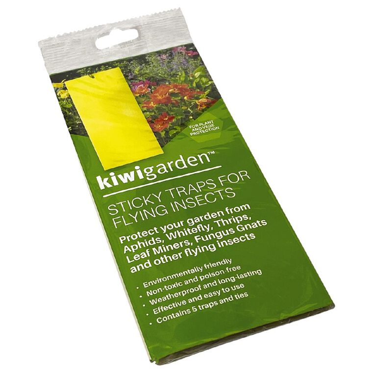 Kiwi Garden Flying Insect Stickies 5 Pack, , hi-res
