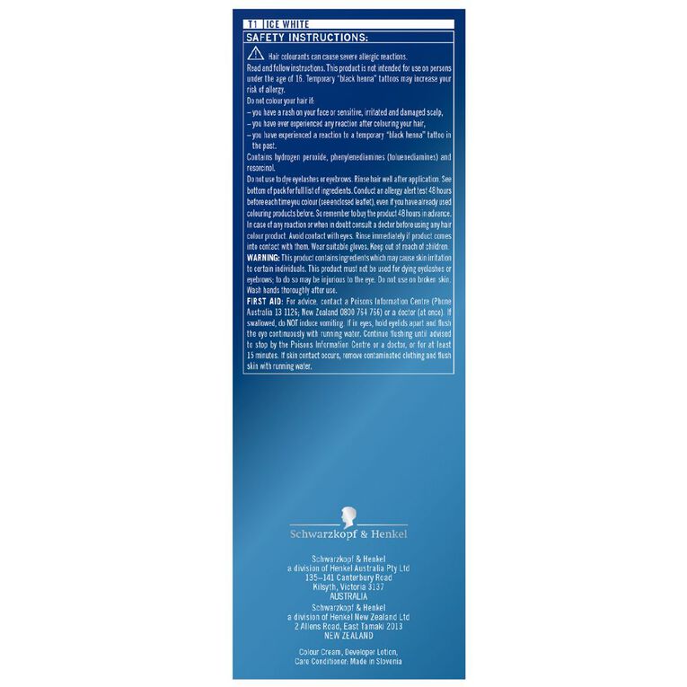 Schwarzkopf Live Colour Semi-Permanent Toner Ice White T1, , hi-res