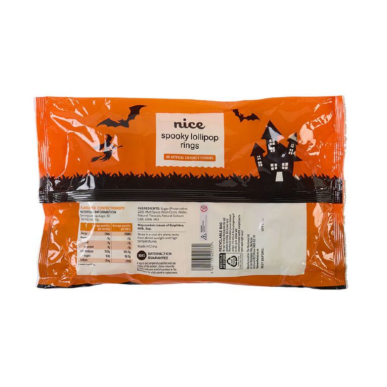 Nice Spooky Ring Lollipops, , hi-res