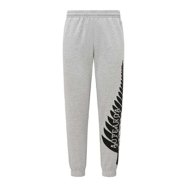 Active Intent Men's Supporter Trackpants, Grey Marle, hi-res