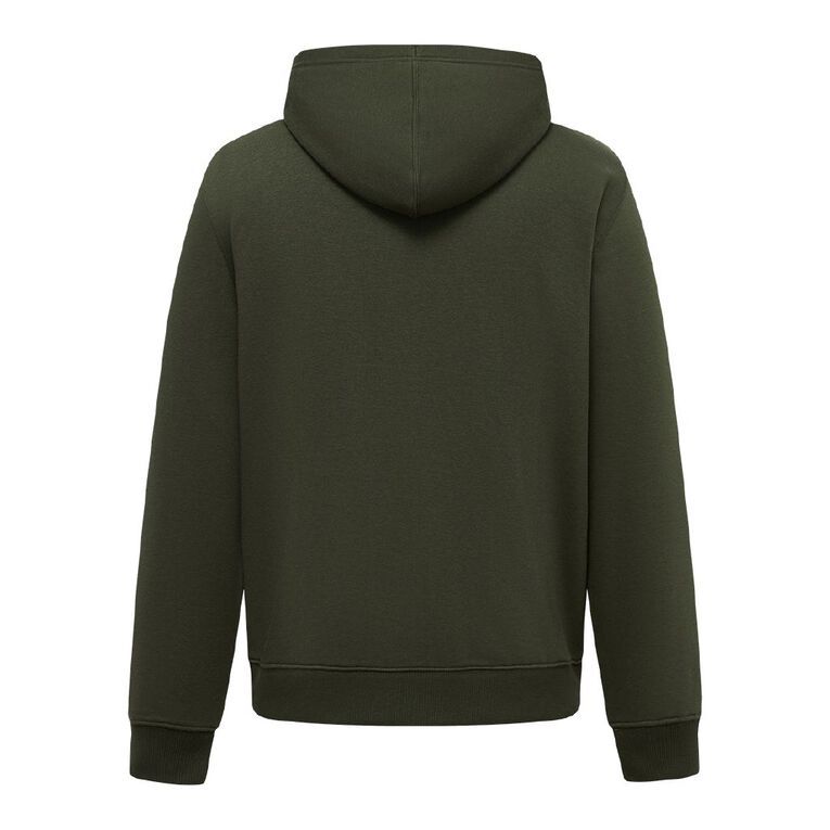 H&H Men's Zip Front Hood Sweat, Green, hi-res