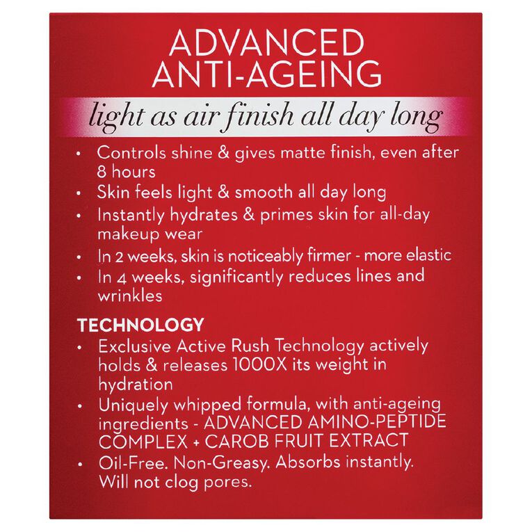 Olay Regenerist SPF30 Whip Moisturiser Cream Red/White 50g, , hi-res