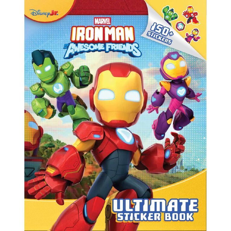 Iron Man And His Awesome Friends: Ultimate Sticker Book, , hi-res