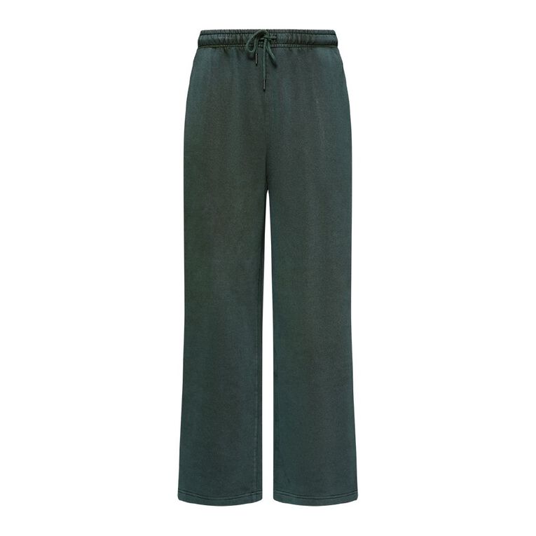 Garage Men's Straight Leg Trackpants Acid, Green Dark, hi-res