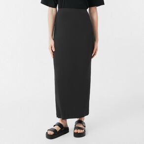 H&H Women's Rib Knit Maxi Skirt