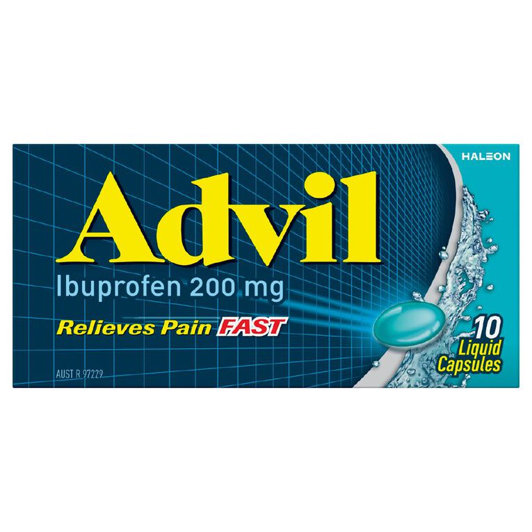 Advil Liquid Capsules 10 Pack, , hi-res