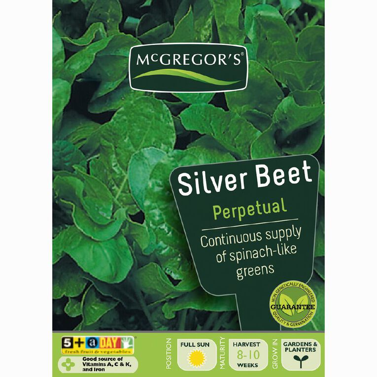 McGregor's Perpetual Silverbeet Vegetable Seeds, , hi-res