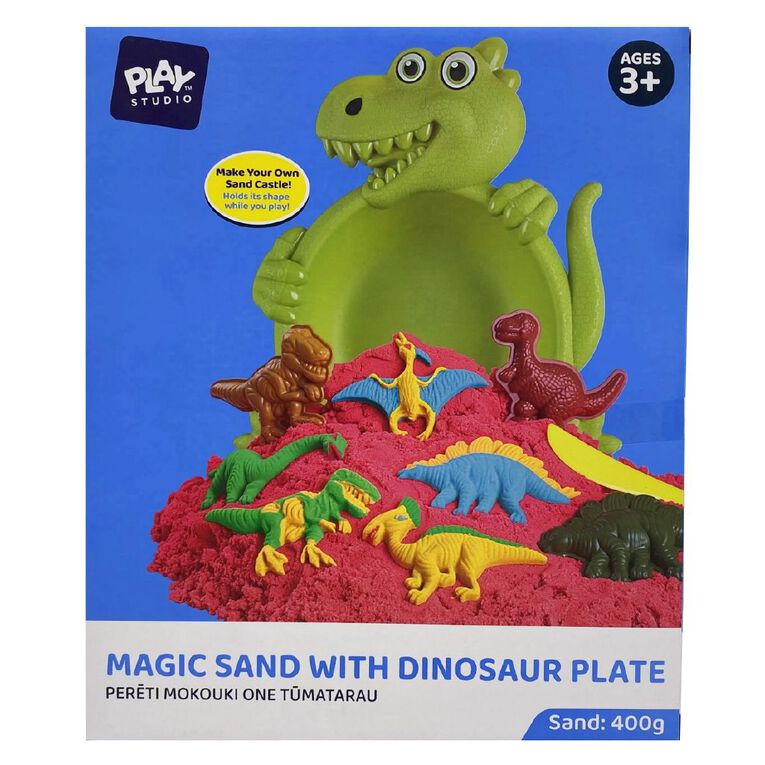 Play Studio Magic Sand Dino Plate, , hi-res