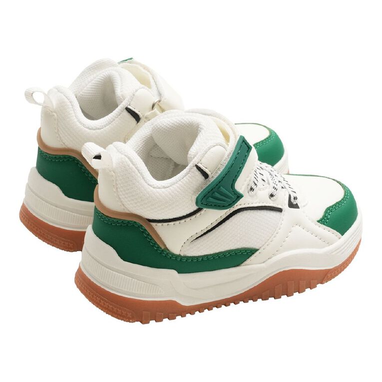 Young Original Junior Kids' Wisconsin Sneaker Boots, White, hi-res