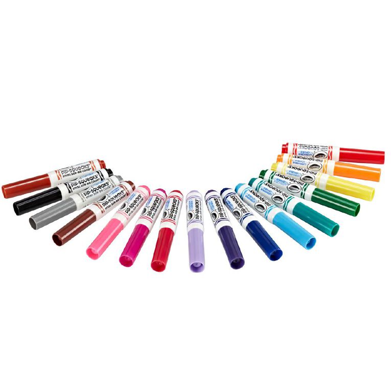 Crayola PipSqueak Emoji Markers 16 Pack, , hi-res