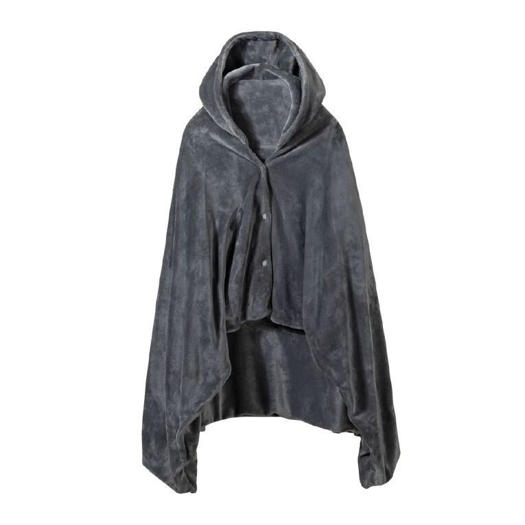Living & Co Hooded Wearable Electric Throw, , hi-res